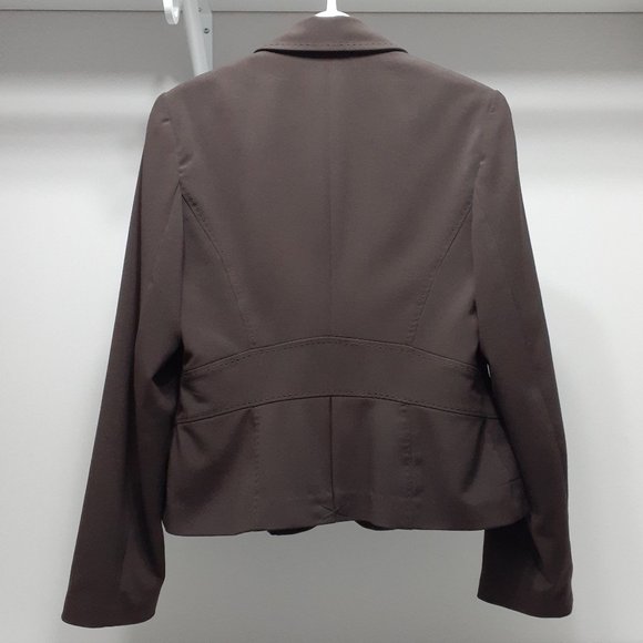 Jacket - Bandolino Brown Suit Jacket - Picture 2 of 2